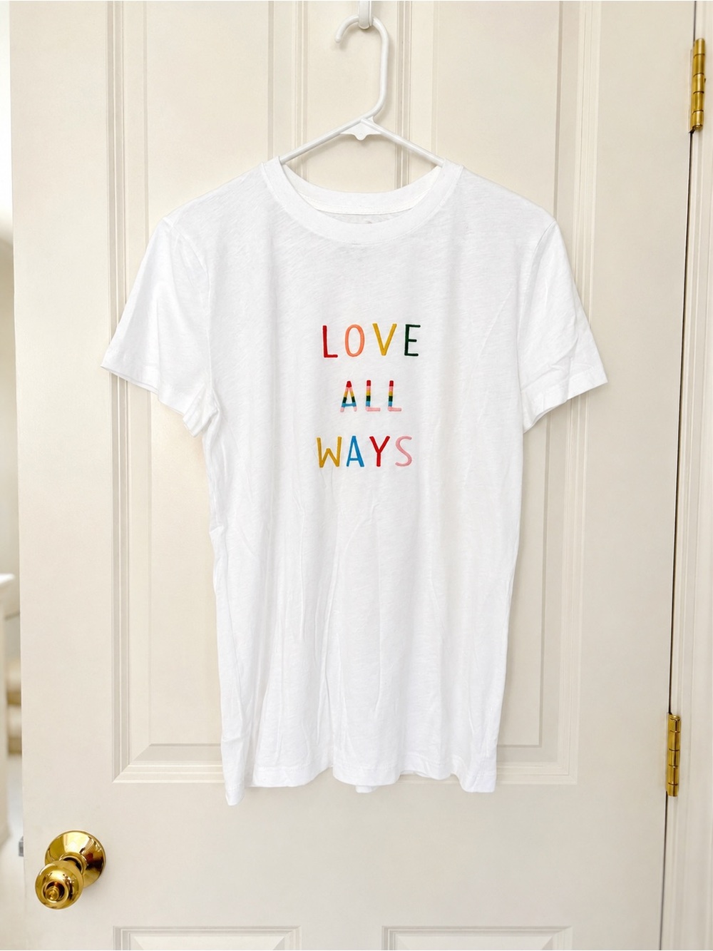 LOFT “LOVE ALL WAYS” graphic tee 🌈